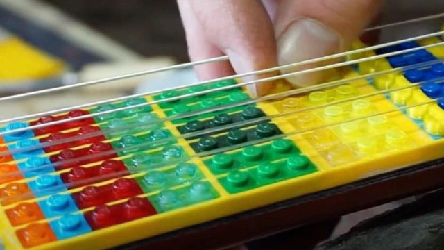 Project: Lego Microtonal Guitar