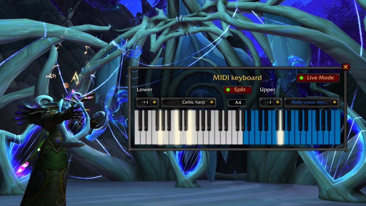 Music add-on for World of Warcraft