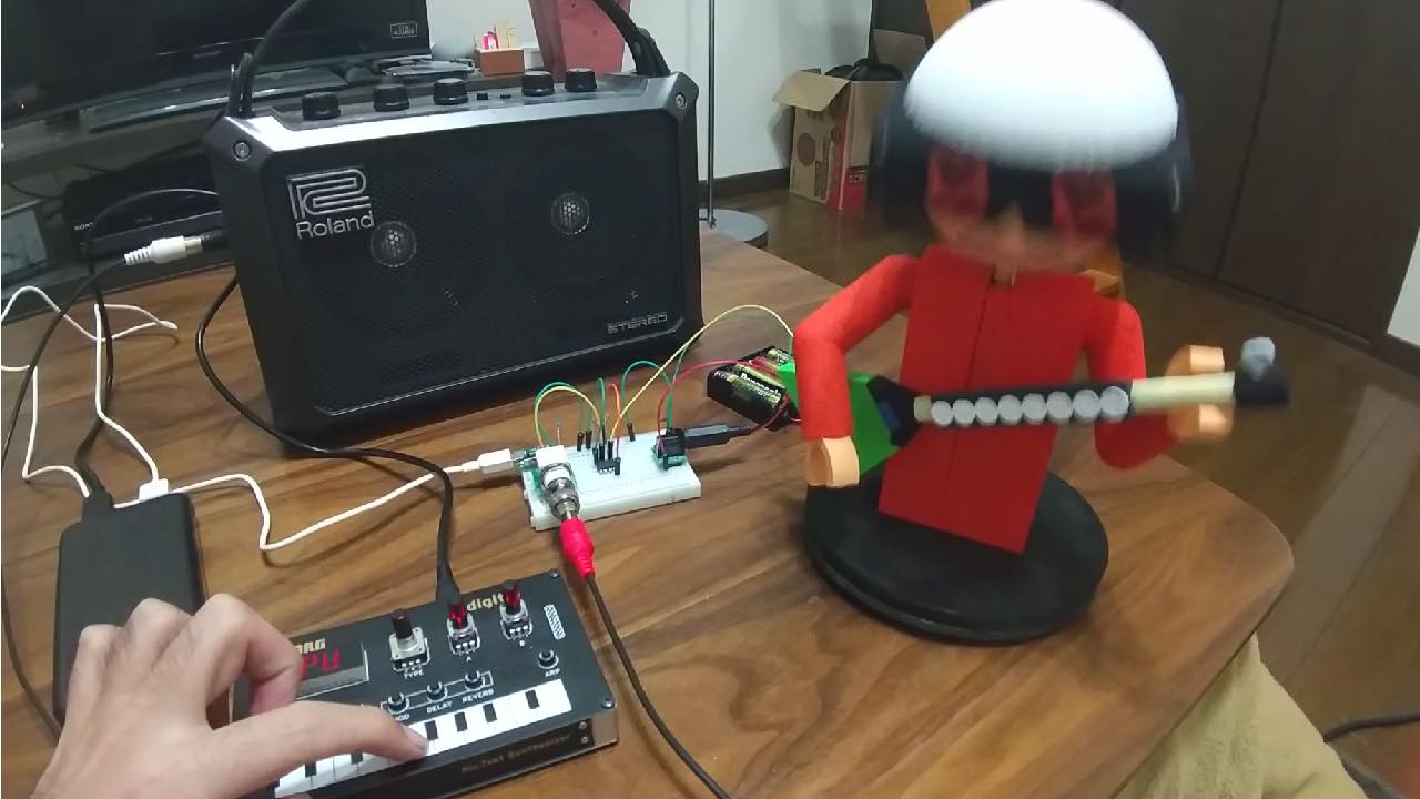 Mr. Head-banging Robot