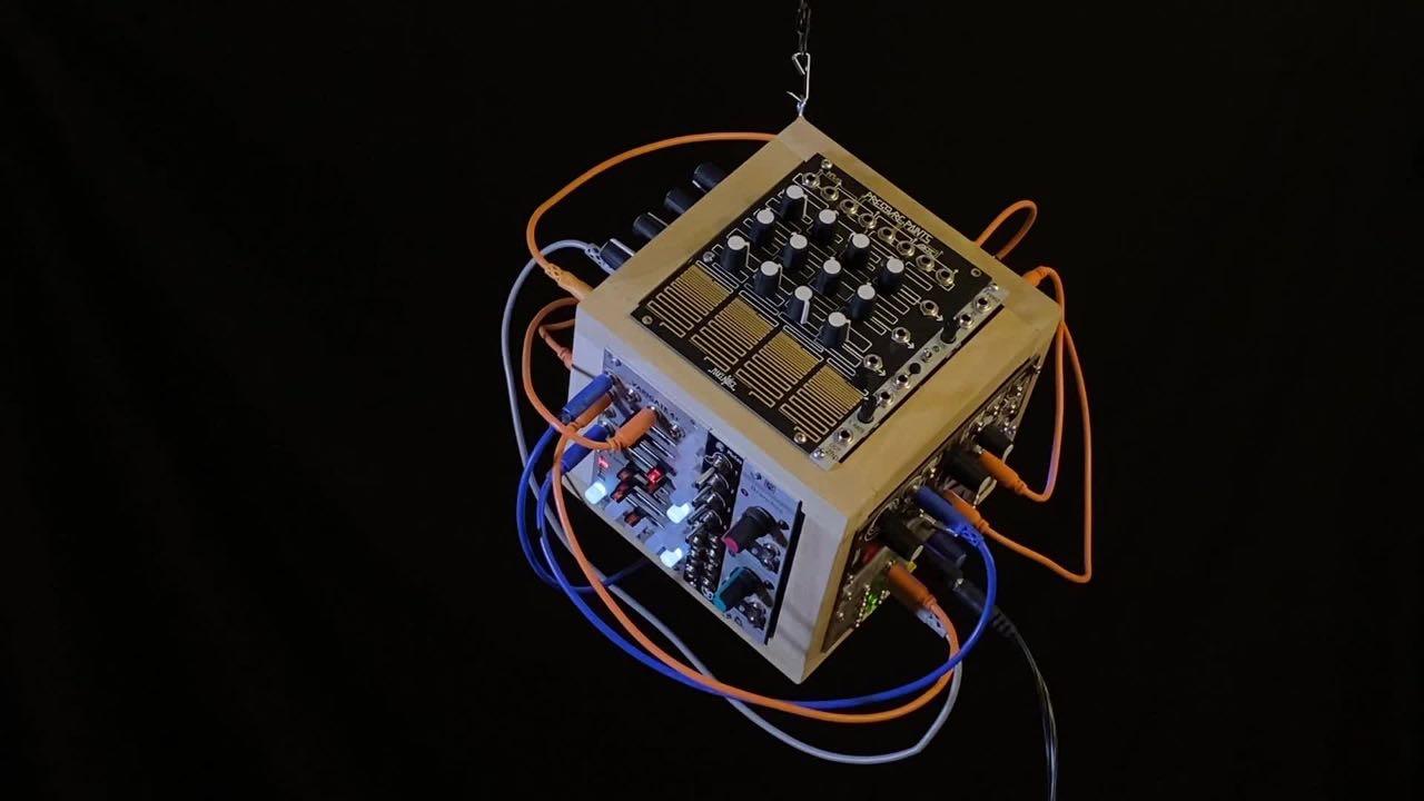Cubic modular synthesizer
