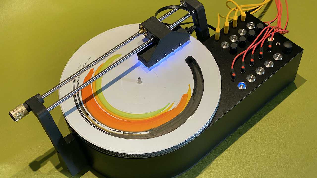 A graphic to audio music instrument